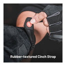 Close-up of PGYTECH Fingerless Photography Gloves with rubber-textured cinch strap for secure fit
