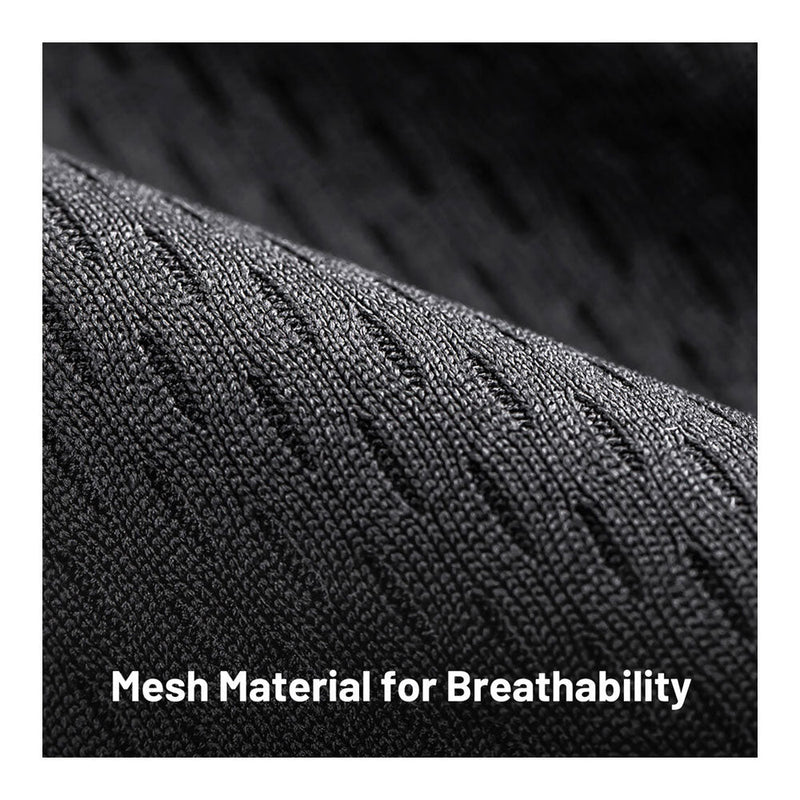 Close-up of breathable mesh material on PGYTECH Fingerless Photography Gloves for comfort and ventilation