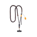 PGYTECh LinkGo braided camera strap in black on a white background