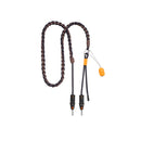 PYGTECH LinkGo Braided Dual Mount Phone Strap in Stellar Black on a white background