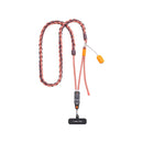 PGYTECh LinkGo braided camera strap in pink on a white background