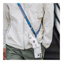 A phone attached to the PGYTECH LinkGo phone photography neck strap
