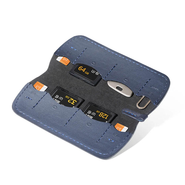 PGYTECH Memory Card Wallet (Deep Navy)