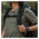 PGYTECH OnePro ST Backpack with AerisFrame Suspension Carry System worn by a person outdoors
