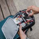 PGYTECH OneMo FPV Backpack 30L with Z-fold organization and adjustable compartments for drone gear