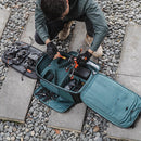PGYTECH OneMo FPV Backpack 30L with Z-fold organization and customizable compartments for drone gear