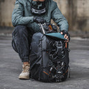 PGYTECH OneMo FPV Backpack 30L with Z-fold organization and customizable compartments for drone gear
