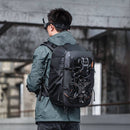 PGYTECH OneMo FPV Backpack 30L with Z-fold design and customizable compartments for drone gear organization
