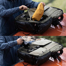 PGYTECH OnePro Flex 30L camera backpack with adjustable compartments and durable weather-resistant material