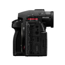 Side view of Panasonic LUMIX S1II Body camera showing control buttons and ports