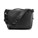 Peak Design Everyday Messenger V2 black weatherproof camera and laptop bag with adjustable shoulder strap