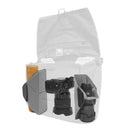 Peak Design Everyday Messenger V2 bag with customizable FlexFold dividers organizing camera gear and accessories inside.