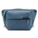 Peak Design Everyday Sling V3 3L in blue, compact weather-resistant camera and gear bag with adjustable padded strap and magnetic closures