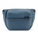 Peak Design Everyday Sling V3 6L compact blue weather-resistant bag with front zipper pocket