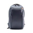 Peak Design Everyday Backpack Zip 15L in black with weatherproof recycled nylon and sleek minimalist design