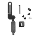 Peak Design Micro Clutch mirrorless camera hand strap with anodized aluminum baseplate and adjustable Hypalon strap.