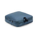 Medium Peak Design Packing Cube in blue with tear-away zipper and expandable compartment for organized travel packing
