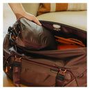 Peak Design Packing Cube Small compressible travel organizer with tear-away zipper and internal divider inside a bag