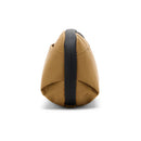 Peak Design Wash Pouch small in coyote brown with black handle made from recycled fishing nets