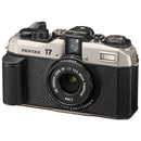 Pentax 17 Film Camera with 25mm F3.5 lens and retro magnesium alloy body