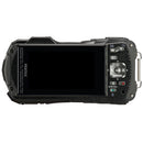 Pentax WG-90 Camera rugged waterproof dustproof shockproof compact digital camera back view with LCD and control buttons