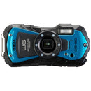 Pentax WG-90 Camera rugged waterproof dustproof shockproof compact digital camera front view
