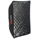 PhotoRepublik Softbox with grid 60x90cm studio lighting accessory for soft, controlled light