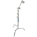 PhotoRepublik C Stand with grip arm extending to 161cm for versatile lighting placement