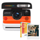 Polaroid Flip Starter Set instant camera with sonar autofocus and color i-Type film pack
