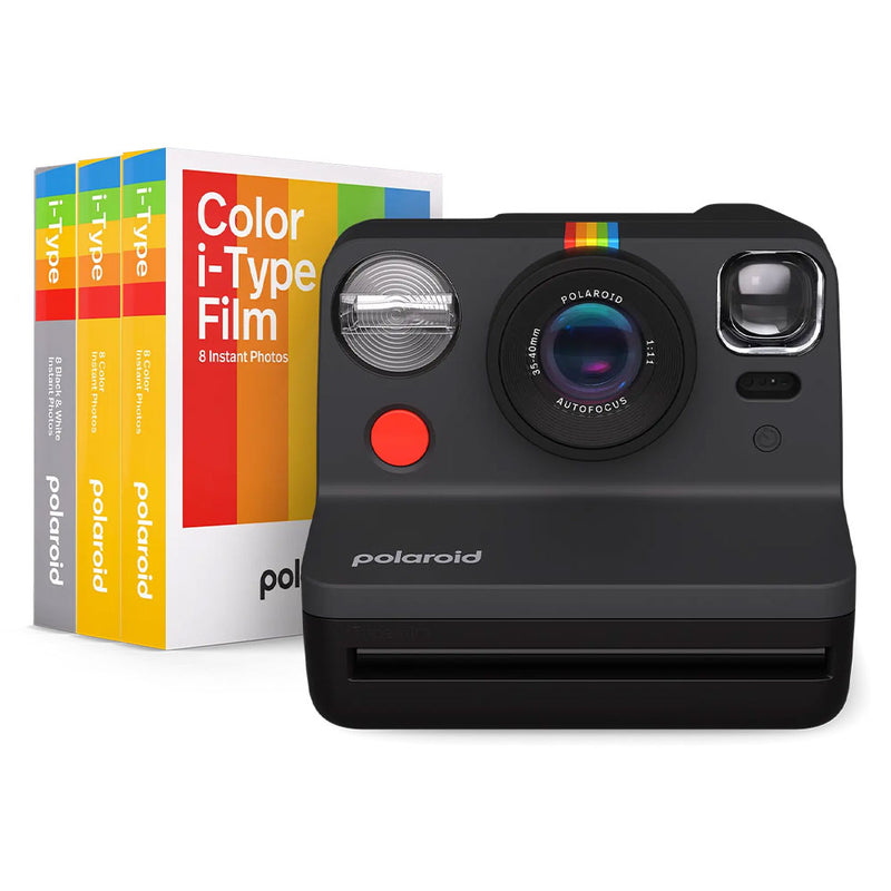 POLAROID NOW + GEN 2 E-BOX BLACK - Instant cameras - Instant Cameras