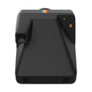Polaroid Now Gen 3 instant camera in black with classic design, featuring two-lens autofocus and digital display