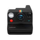 Polaroid Now+ Gen 3 instant camera with two-lens autofocus and classic design in black