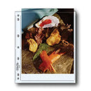 Print File 810-2P archival clear photo page holding two 8x10 prints with 7-hole punch
