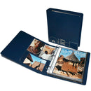 Print File OB-1 oversized blue archival 3-ring binder with acid-free pages and 1.5 inch D-rings