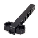 Proaim Trailer Hitch Adapter mounted on car tow bar for camera rigging setup