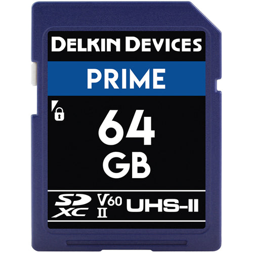 Hahnel HL-X1 Battery with Delkin Prime 64GB SDXC II 2000X V60 UHS-II