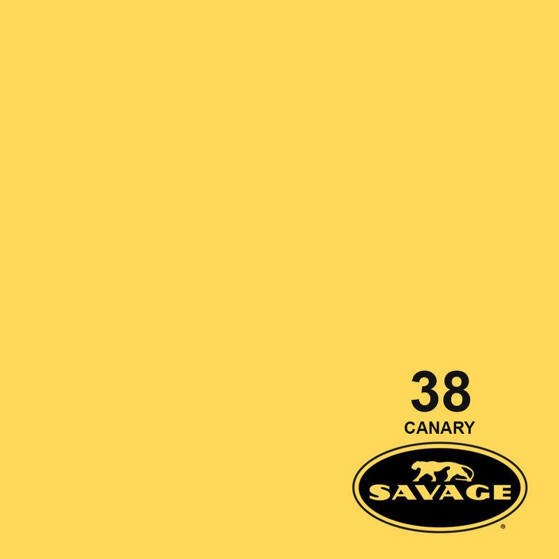 Savage 86"x12 Yards Seamless Paper Background - Canary