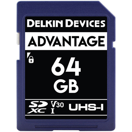 Olympus LI-92B Battery with Delkin Advantage 64GB SD Memory Card