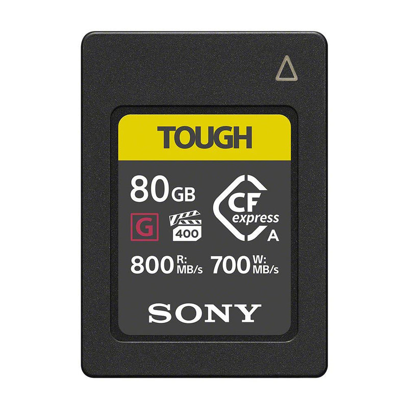 Sony NP-FZ100 Battery with Sony Tough 80GB CFexpress Memory Card