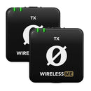 Rode Wireless ME transmitter twin pack with intelligent GainAssist and built-in microphones for clear wireless audio recording