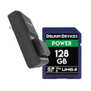 Re-Fuel NP-FZ100 Battery charger kit with Delkin Power 128GB UHS-II SD memory card