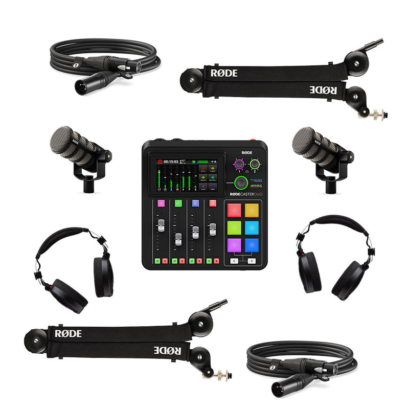 Rode 2-Person Podcasting Bundle