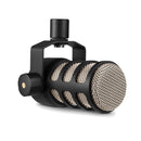 Rode Podcast & Video Creator Kit with RØDECaster Video, PodMic microphones, PSA1 boom arm, Wireless ME, Mackie MC-100 headphones, OBSBOT Tail Air camera, and Angelbird 128GB SD card