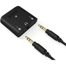 Rode AI-Micro ultra-compact dual-channel audio interface with 3.5mm mic inputs and USB connectivity for mobile and computer recording