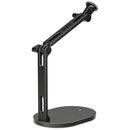 Rode DS2 compact desktop studio arm with weighted base and dual pivot points for microphone and camera mounting