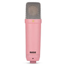 Rode NT-1 Signature Series pink studio condenser microphone with low noise and high SPL handling