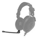 Rode NTH-Mic broadcast-quality microphone attached to RØDE NTH-100 headphones for professional headset use