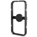 Rode Phone Cage for secure MagSafe smartphone mounting with multiple cold shoe mounts and threaded accessory slots.
