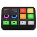 Rode Streamer X compact video capture card and audio interface with customizable pads and dual USB-C ports