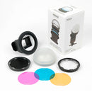 Rogue Round Flash Gel Kit with Small Adapter